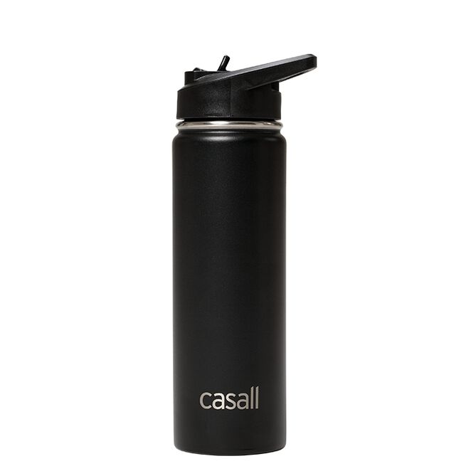 Casall Hot & Cold Everyday Bottle 0,65L, Black Hot & Cold Everyday Vattenflaska 0,65L Svart