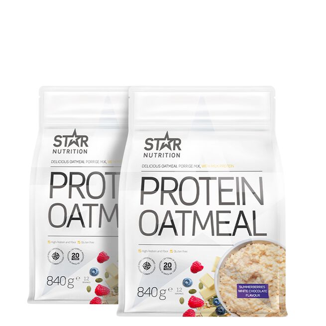Star Nutrition 2 x Protein Oatmeal 840g 2 x Proteingröt 840 g