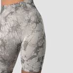 ICANIWILL Define Seamless Tie Dye Biker Shorts Grey