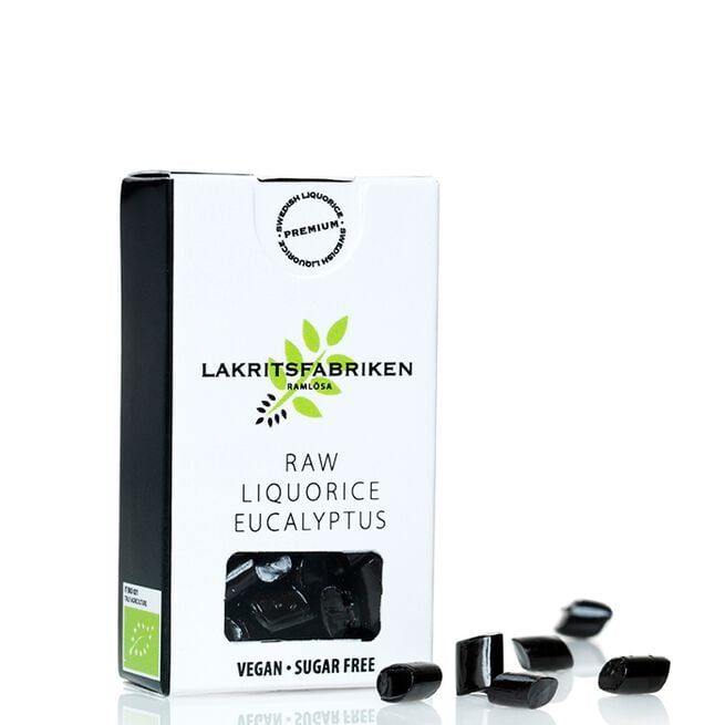 Lakritsfabriken Lakritspastiller Eucalyptus 25 g Lakritspastiller Eucalyptus 25 g