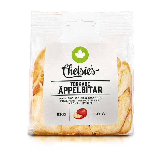 Torkade Äppelbitar 50 g Torkade Äppelbitar 50 g