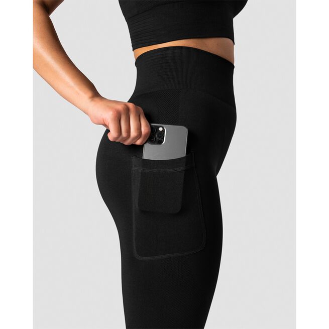 Define Seamless Pocket Tights, Black, L  Define Seamless Pocket Tights, Black