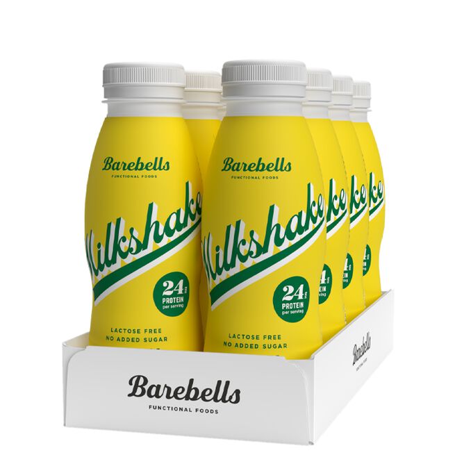 Barebells Protein Milkshake Banana 8 x Barebells Protein Milkshake, 330 ml Banana