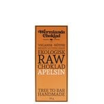 WermlandsChoklad Raw Ekologisk Choklad Apelsin 50 g