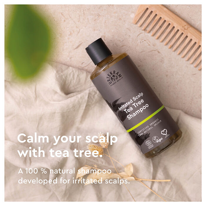 Schampo Tea Tree F&ouml;r Irriterad H&aring;rbotten 500 ml