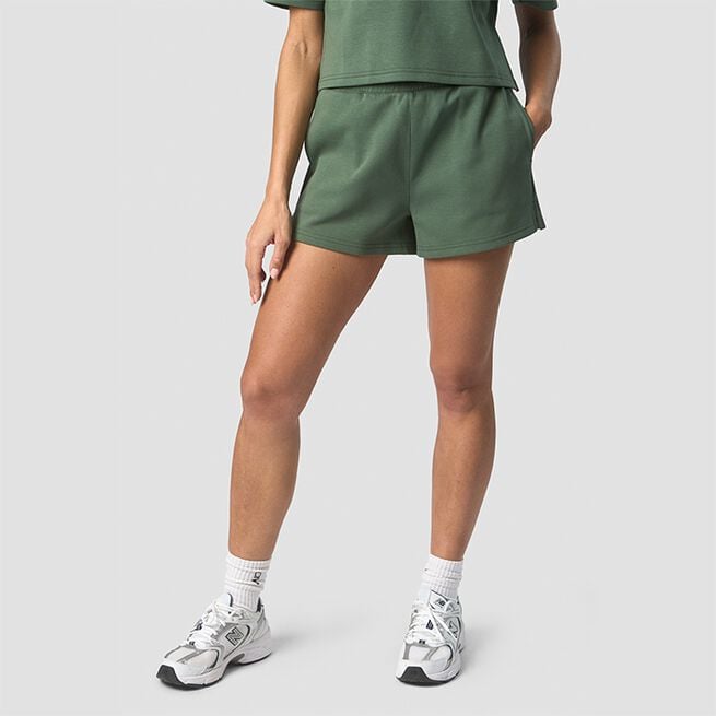 Revive Heavy Shorts Wmn, Dark Green Revive Heavy Shorts Wmn, Dark Green