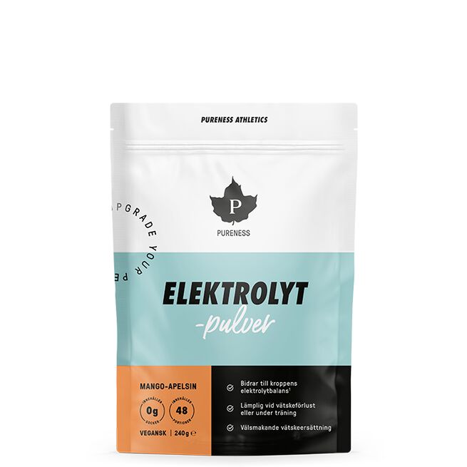 Pureness Elektrolytpulver 240g Mango Apelsin Elektrolytpulver 240 g Mango/Apelsin