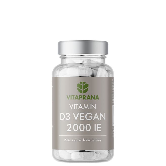 Vitamin D3 Vegan, 2000IE, 110 kapslar Vitamin D3 Vegan 2000 IE 110 kapslar