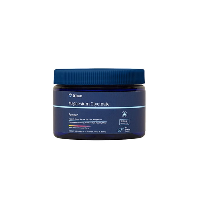 Magnesium Glycinate Powder Berry Lemonade 180 g Magnesiumglycinat Pulver Bär Lemonad 180 g