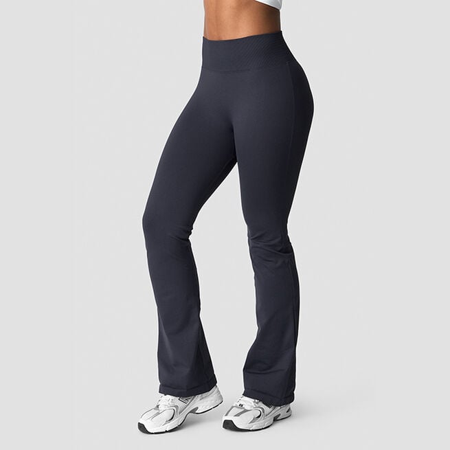 Define Seamless Flared Tights, Navy Define Seamless Tights Marinblå