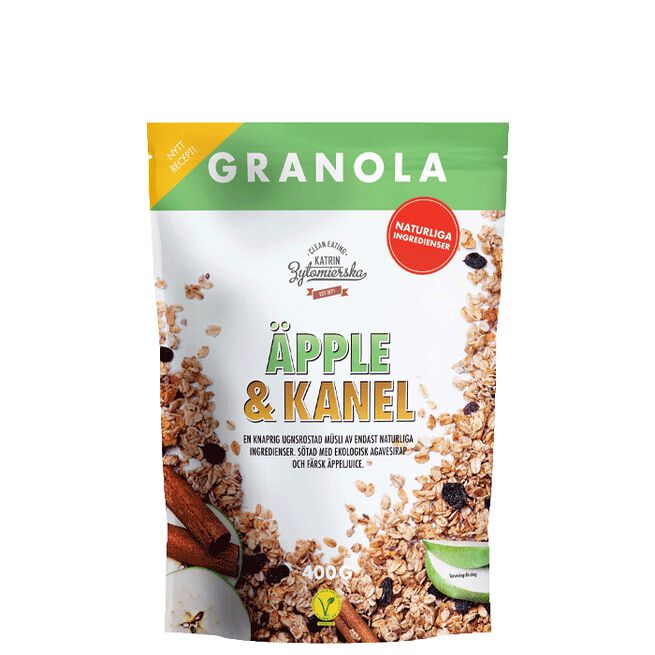 Granola Äpple & Kanel Clean Eating Granola Äpple & Kanel 400 g