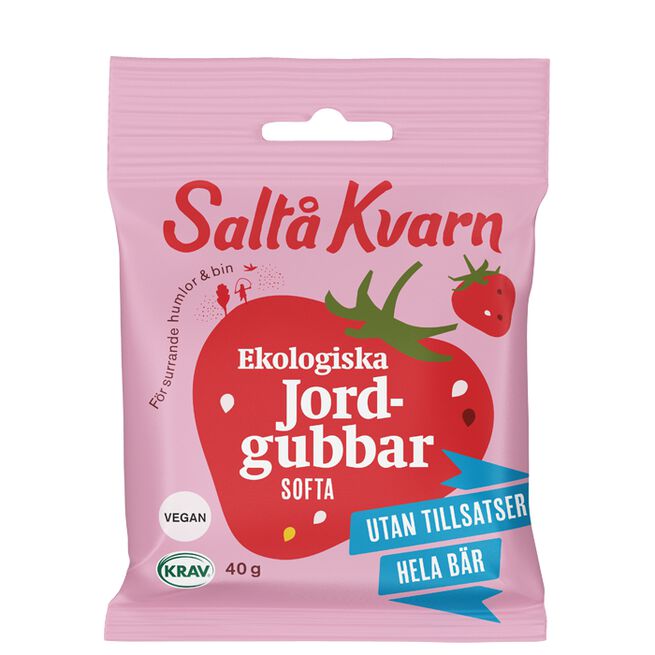 Softa Jordgubbar 40 g  Softa Jordgubbar 40 g