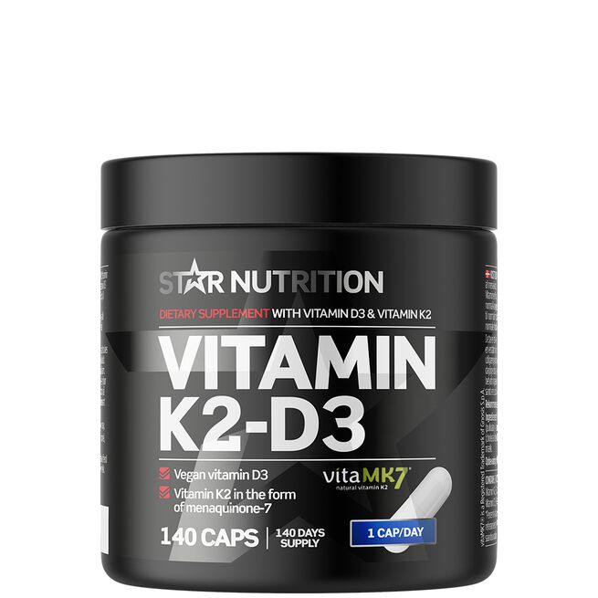 Vitamin K2-D3 140 kapslar  Vitamin K2-D3 140 kapslar