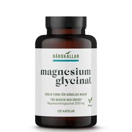 Magnesiumglycinat 120 kapslar  Magnesiumglycinat 120 kapslar