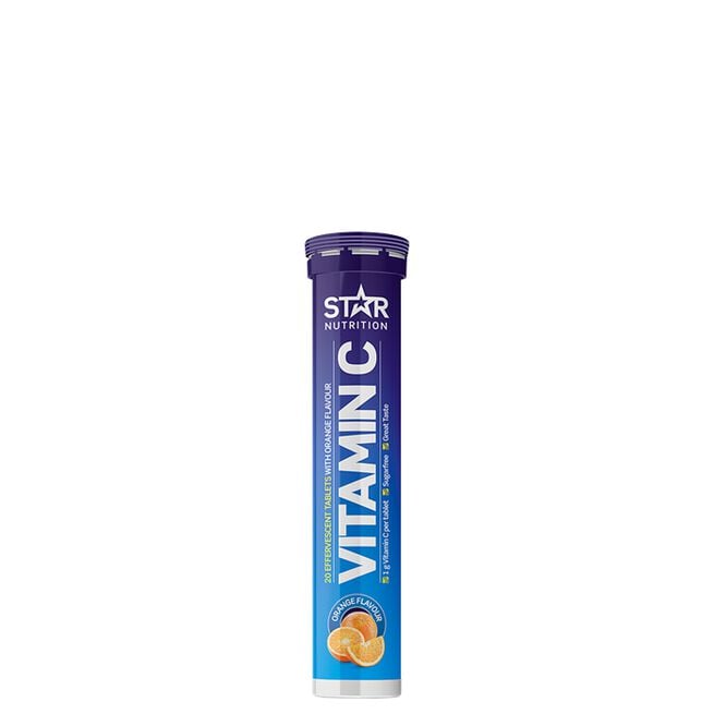 Star nutrition vitamin C Vitamin-C 20 brustabletter Apelsin Apelsin