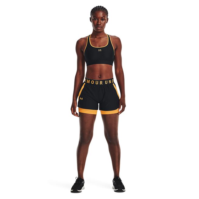 UA Play Up 2-in-1 Shorts, Black/Rise