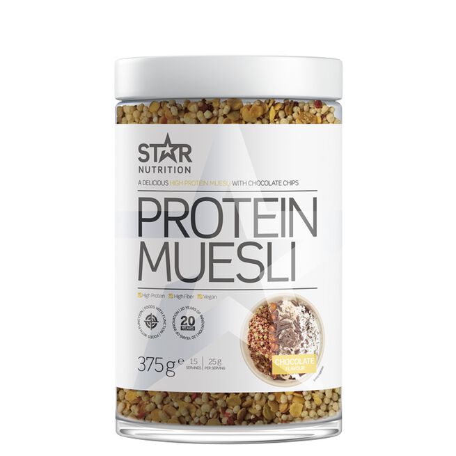 Protein musli chocolate Protein Muesli, 375 g Chocolate
