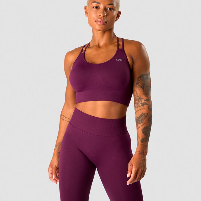 Define Seamless Sports Bra, Purple, XS Define Seamless Sports Bra Lila