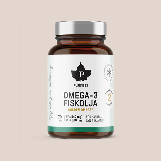Omega-3 Fiskolja 70 kapslar Omega-3 Fiskolja 70 kapslar