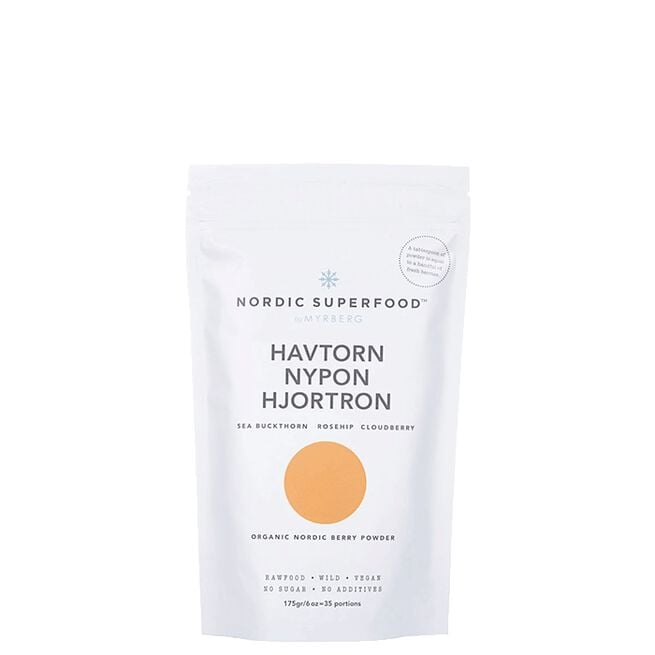 Bärpulver Havtorn Nypon & Hjorton 80 g Bärpulver Havtorn Nypon & Hjorton 80 g