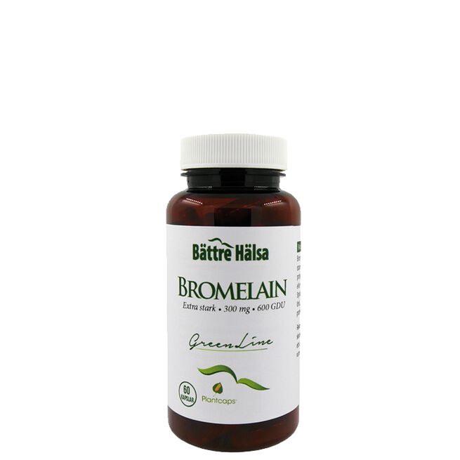 Bromelain 300 mg, 60 kapslar 