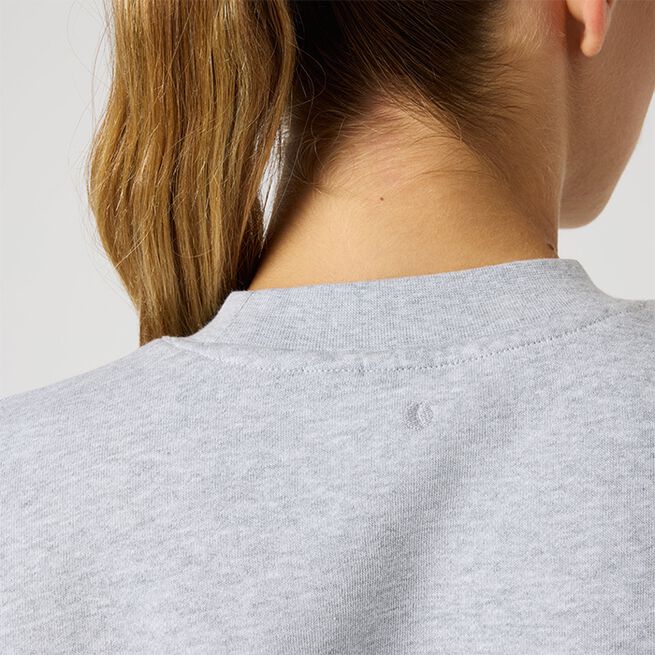 Studio Oversized Sweatshirt, Light Grey Melange, L  Studio Oversized Sweatshirt Ljusgrå