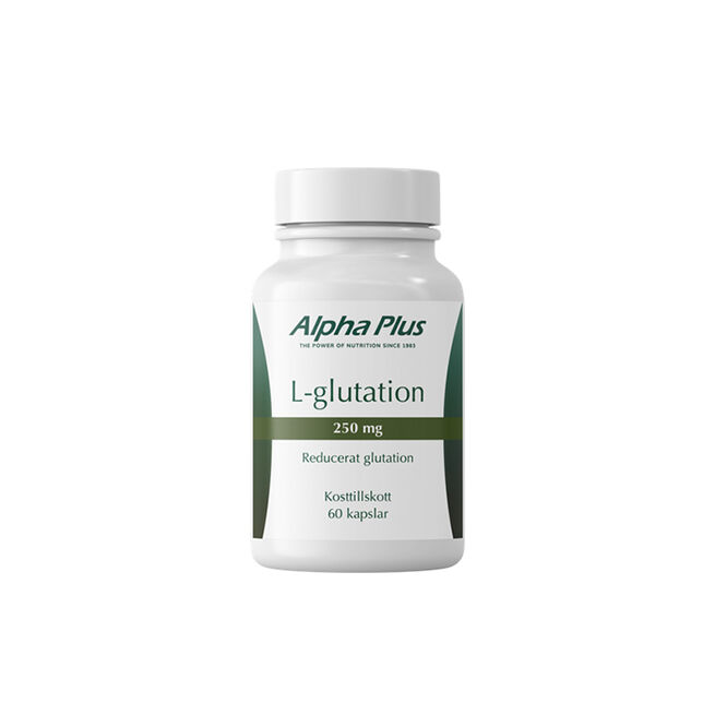 L-glutation 250 mg 60 kap L-glutation 250 mg 60 kapslar