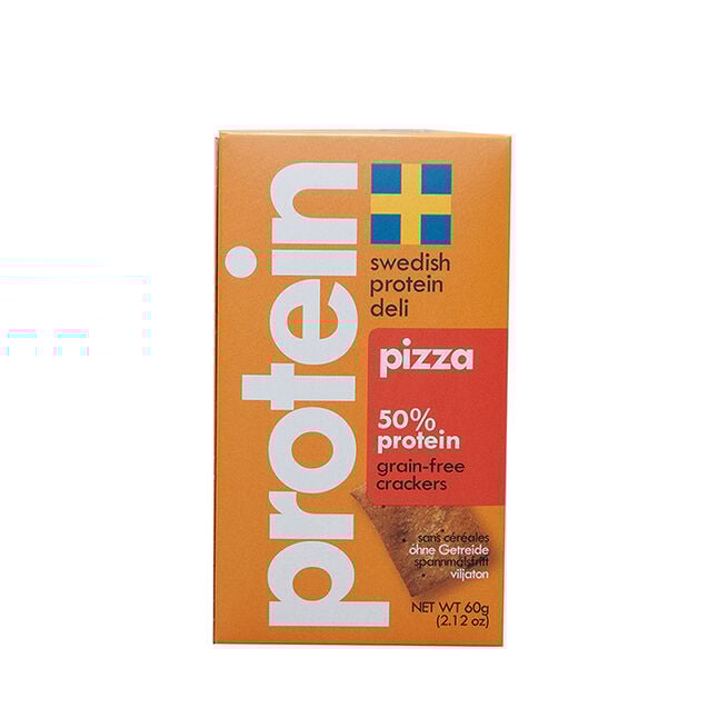 Swedish Protein Deli Pizza 60 g Swedish Protein Deli Knäckebröd 60 g Pizza