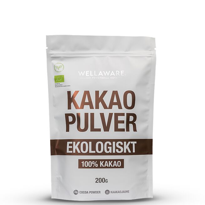 Wellaware Ekologiskt Kakaopulver 200 g