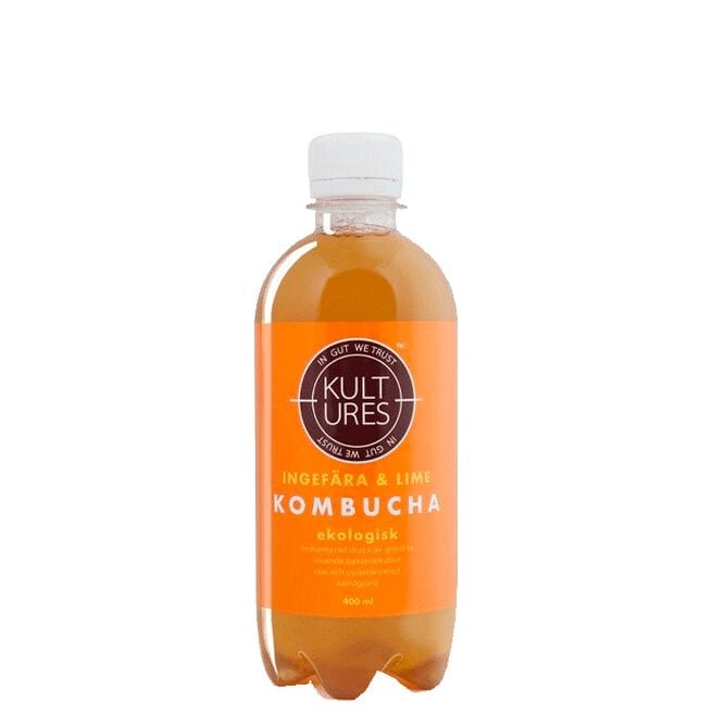 Kultures Kombucha Ginger Lime, 400 ml