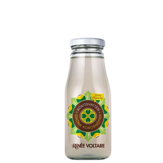 Pure Coco Water 250 ml Renée Voltaire Kokosvatten 100% Färska Kokosnötter 250 ml Kokos