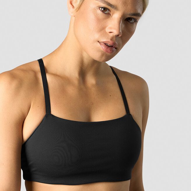 Nimble Adjustable Sports Bra, Black, L  Nimble Sport-bh Svart