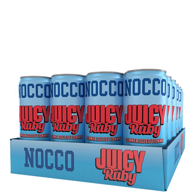 24 x NOCCO BCAA, 330 ml, Juicy Ruby Flak 24 x NOCCO BCAA 330 ml Juicy Ruby