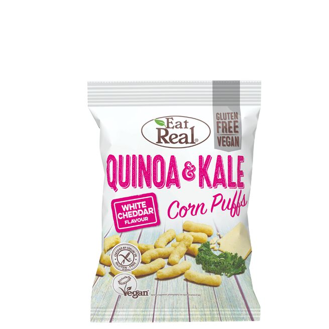 Quinoa Puffs White Cheddar, 113 g 