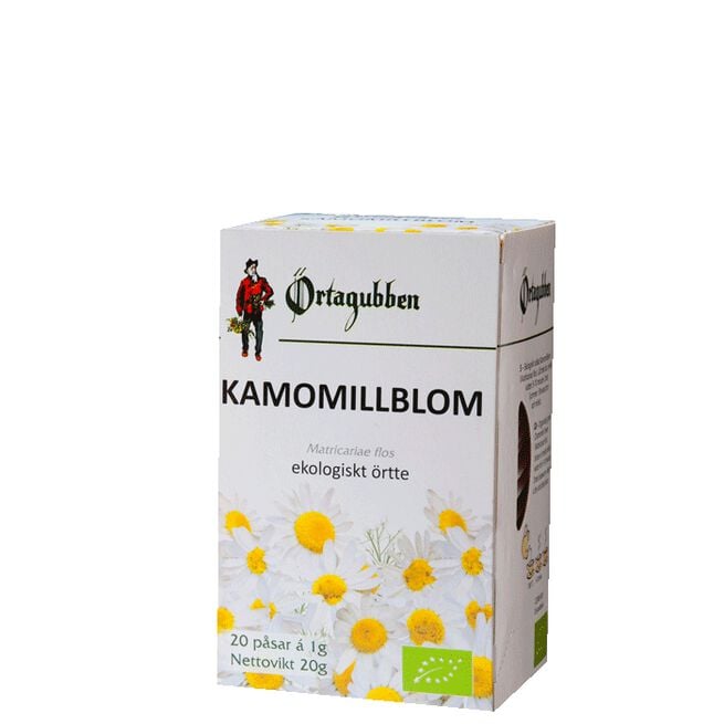 Kamomill Blomma Te, 20 påsar