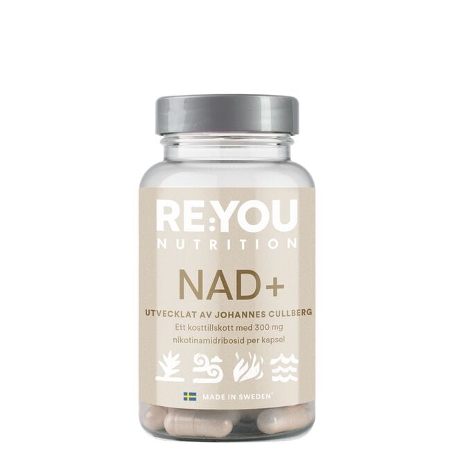NAD+ NR 300 mg 30 kapslar NAD+ NR 300 mg 30 kapslar