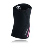 RX Knee Sleeve, 7mm, Black/Pink, S 