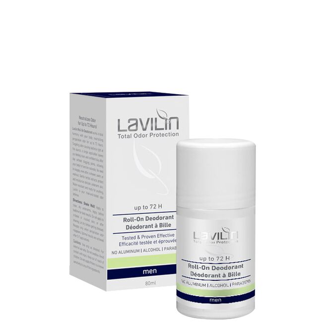 Lavilin 72 h Deodorant Roll-on Men, 80 ml 