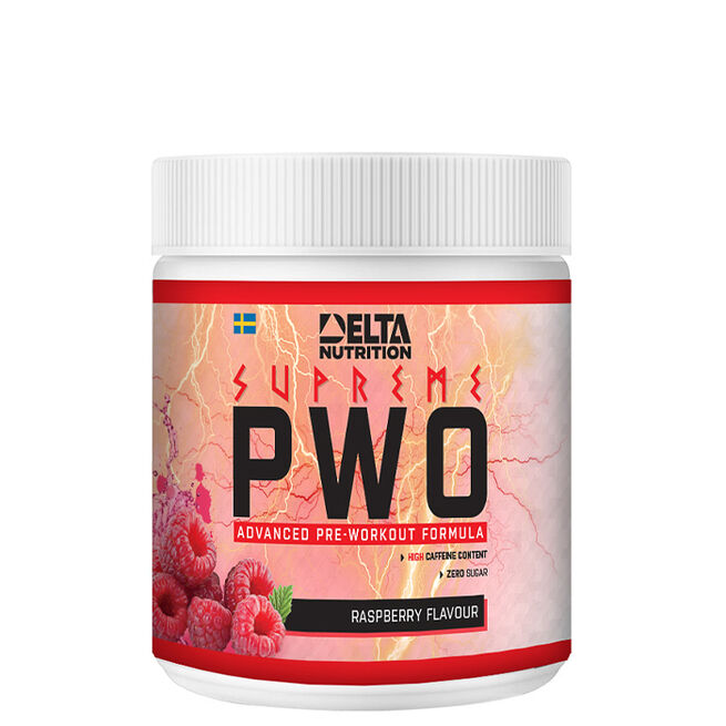 Supreme PWO, 300 g, Raspberry Supreme PWO, 300 g Raspberry