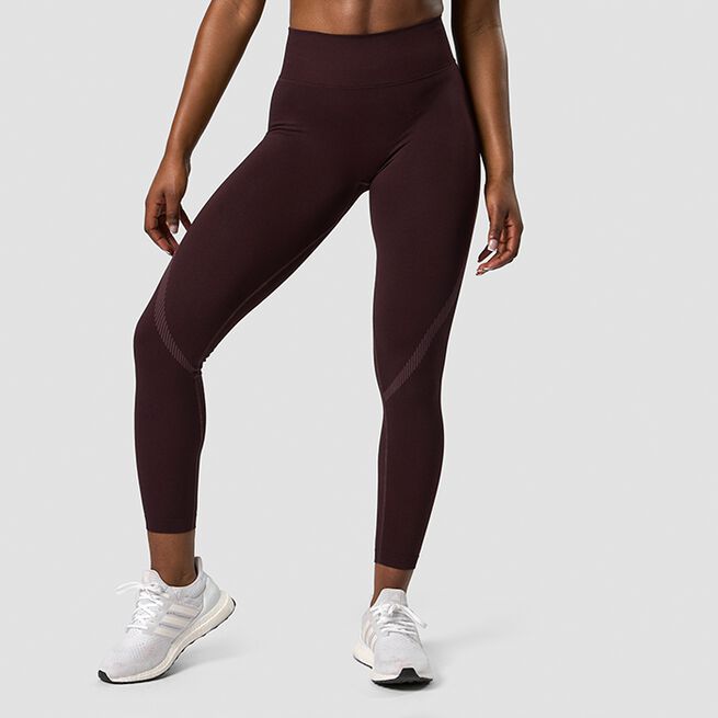 Impact Seamless V-shape Tights, Burgundy, M  Impact Seamless V-shape Tights, Burgundy