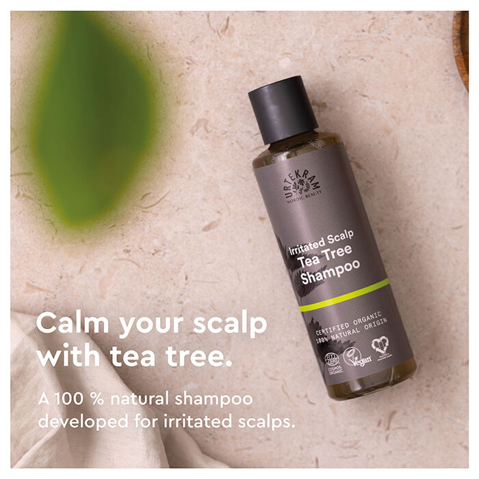 Schampo Tea Tree F&ouml;r Irriterad h&aring;rbotten 250 ml