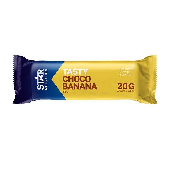 Star nutrition choco Banana protein bar Proteinbar 55 g Banana Chocolate