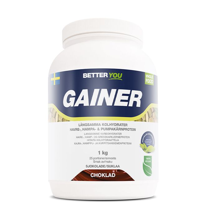 Better You Whole Gainer Food Choklad 1 kg Whole Gainer Food Choklad 1 kg