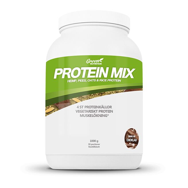 Vegetariskt Proteinpulver 1000 g Choklad Vegetariskt Proteinpulver 1000 g Choklad