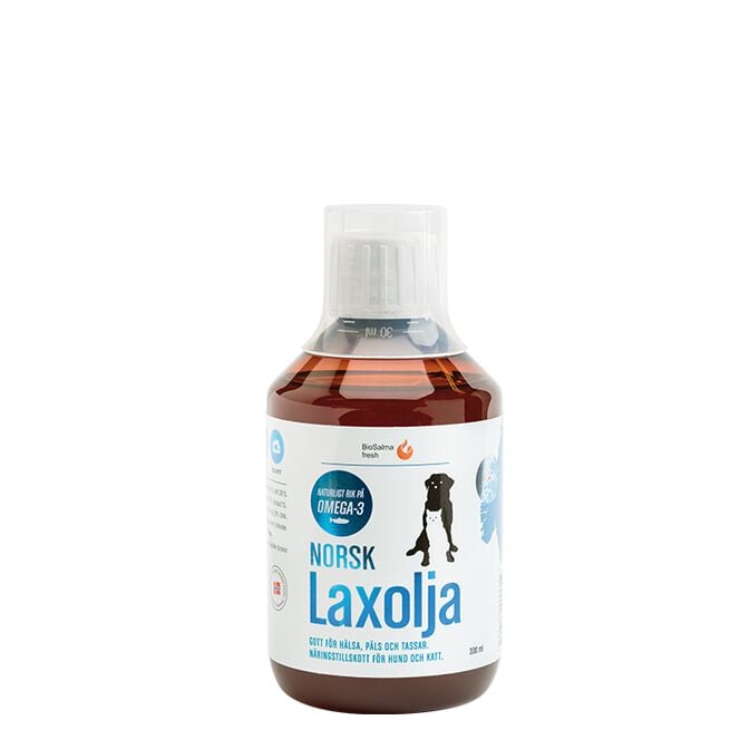 Norsk Laxolja för Hund och Katt, 300 ml Norsk Laxolja för Hund och Katt, 300 ml