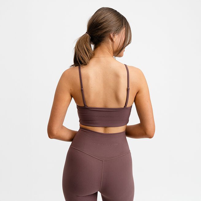 Butter Soft Contour Bra, Dark Mauve, XS  Sport-Bh Ljuslila
