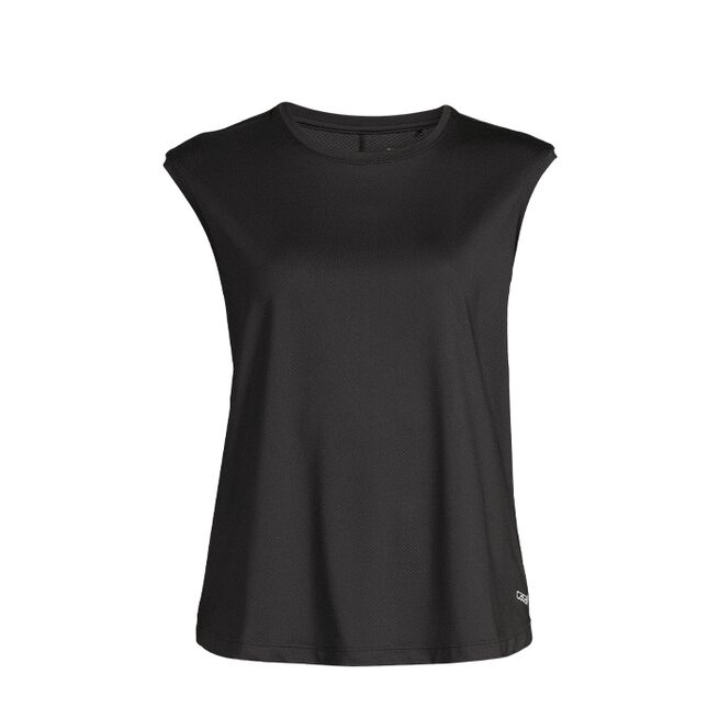 Casall Laser Mesh Muscle Tank, Black Laser Mesh Muscle Tank, Black