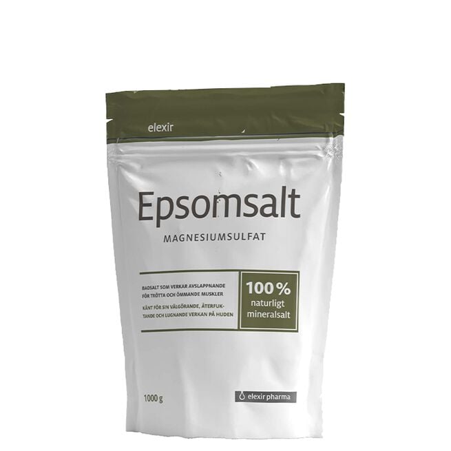 Elexir Epsomsalt 1000 g Elexir Epsomsalt 1000 g