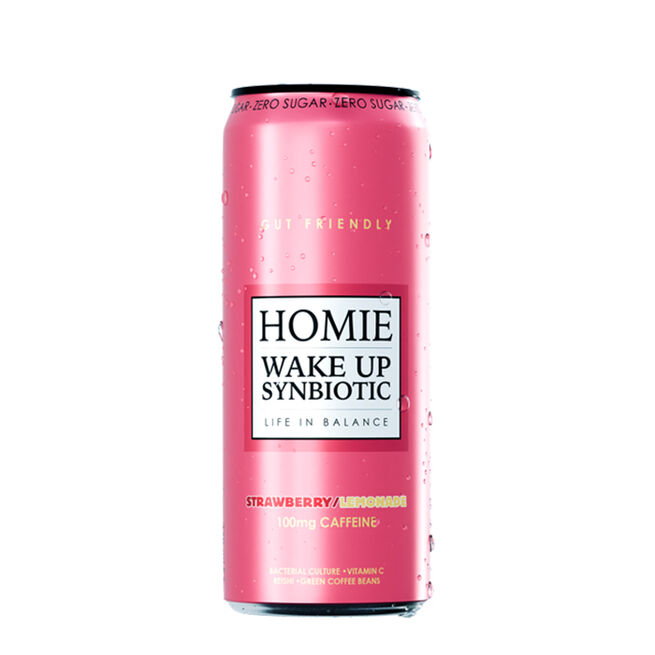 Homie Soda Strawberry lemonade 33 cl Homie Läsk Strawberry lemonade 33 cl Strawberry lemonade