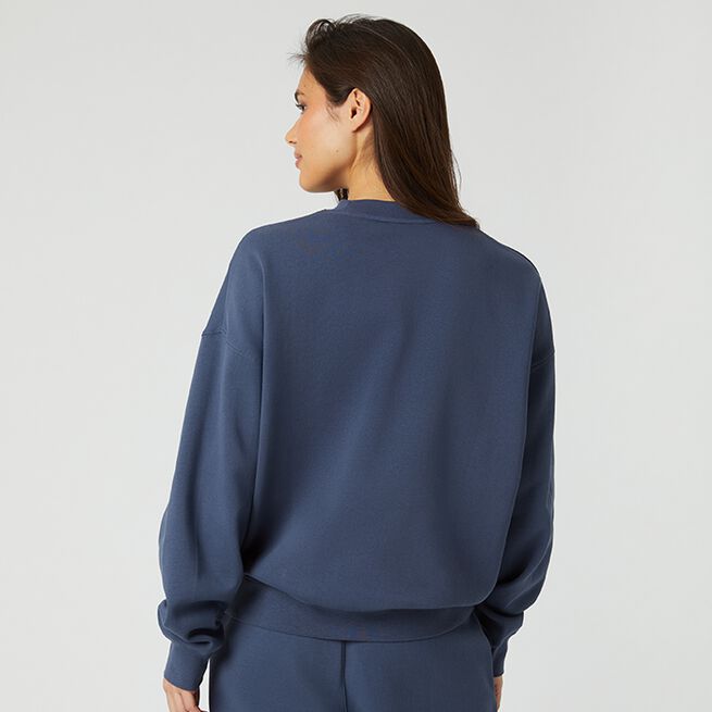 Björn Borg Studio Oversized Crew, Nightshadow Blue Studio Oversized Tröja Blå